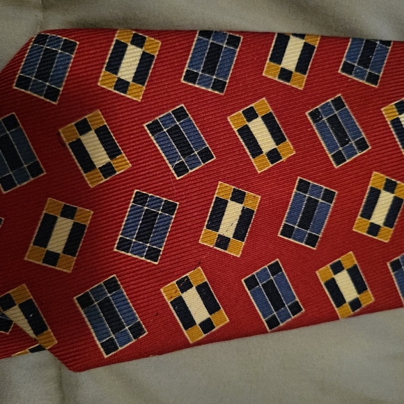 Burberry silk tie - Picture 2 of 5